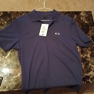NWT Oakley Collar short sleeve